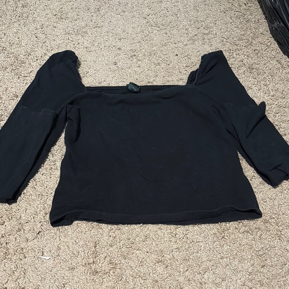 Elegant Black Women's Top